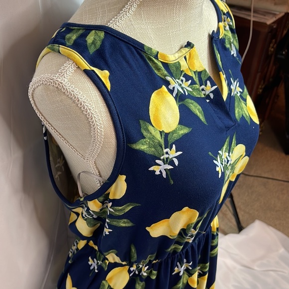 French Grey ladies, spring dress. Size large size large - Picture 3 of 5